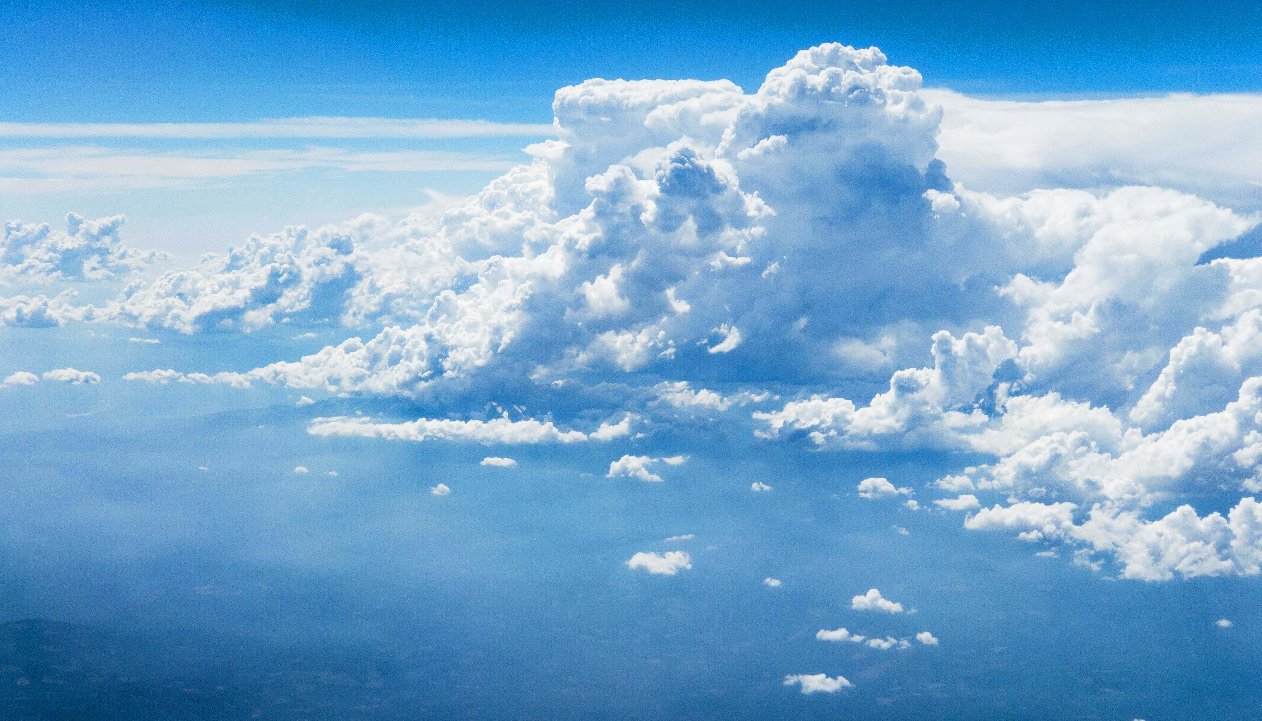 Blue Sky With Clouds